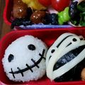 runananana's cooksnap of when they made ハロウィン弁当 キャラ弁 幼稚園 遠足.