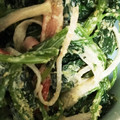 komasan♪'s cooksnap of when they made ほうれん草とカニかまのごまマヨ和え.