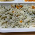 りりぽろ's cooksnap of when they made 炊飯器で離乳食＊しらす野菜粥.