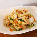 ヨダぽよ's cooksnap of when they made 白菜と薄揚げとツナのレンジ煮浸し.