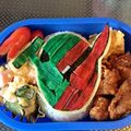 ☆ベコ☆'s cooksnap of when they made キャラ弁★仮面ライダービルド Part②.