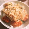 こぐまパンダ's cooksnap of when they made サクサクでトロトロ＝カツ丼＝.
