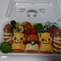 Moccasun's cooksnap of when they made 簡単☆キャラ弁♪ピカチュウ弁当.