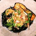 ももたももた's cooksnap of when they made 超〜簡単!焼くだけ☆焼きなすのポン酢かけ.
