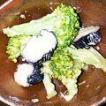ももたももた's cooksnap of when they made ナスとブロッコリーのごまマヨポン酢和え.