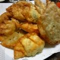 8499's cooksnap of when they made 海苔が決め手★海老とチーズの揚げ餃子.