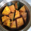 minotan's cooksnap of when they made カボチャの煮物.