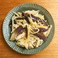 meple☆'s cooksnap of when they made なすと鶏むね肉のピリ辛ごまポン酢だれ.