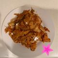 ☆hironon☆'s cooksnap of when they made 白米モリモリ☆辛旨ガッツリ豚キムチ炒め.