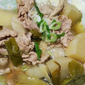 ユーロン's cooksnap of when they made 大根と豚肉のピリ辛旨煮.