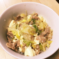 パグカップ's cooksnap of when they made くずし豆腐のとろとろ白菜丼.