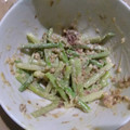 クックV8GXUG☆'s cooksnap of when they made 簡単アスパラガスの梅鰹マヨ和え.