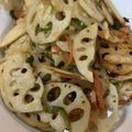 の〜びこ's cooksnap of when they made 蓮根の彩りきんぴら♡蓮根♡ピーマン♡人参.