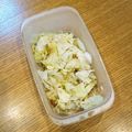 abeman's cooksnap of when they made 今夜はコレ！キャベツのにんにくおかか蒸し.