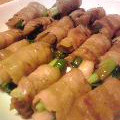 rin☆taro's cooksnap of when they made わけぎとゴボウの豚肉巻き.