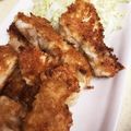 クック59ZLK3☆'s cooksnap of when they made ささみのパン粉焼き.