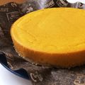 mi_season's cooksnap of when they made ほくほくかぼちゃのチーズケーキ.