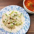 Fioreフィオレ's cooksnap of when they made ロールキャベツ きのこクリームソース.