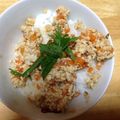 どれみきなこ's cooksnap of when they made 作り置き、人参と挽肉の甘味噌そぼろ。.