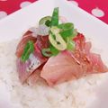 みっくママ's cooksnap of when they made ネギハマチ丼.