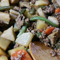 ぷちょ。's cooksnap of when they made 大根と蓮根の炒め煮　ひき肉あんかけ.