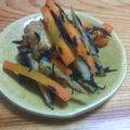 micos's cooksnap of when they made ごぼうとひじきの煮物.