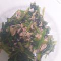はなかな53's cooksnap of when they made ほうれん草の海苔酢あえ（覚書）.