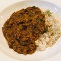 かなぽん☆☆'s cooksnap of when they made 茄子のキーマカレー (ルウ不要).