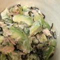 イニシヘ's cooksnap of when they made ☺簡単おつまみ♪塩昆布入りツナアボカド☺.