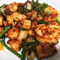 ANH☆ママ's cooksnap of when they made 鶏肉とにんにくの芽のXO醤炒め.