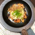 ルぴあ's cooksnap of when they made 厚揚げ豆腐のキムチチーズ焼き.