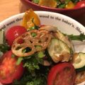 烏龍茶梅's cooksnap of when they made 春菊のアーリオ・オリオ・ぺペロンサラダ.