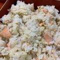 おかすんよ's cooksnap of when they made 秋鮭とじゃがいもの炊き込みごはん.