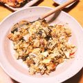 ハチワレねこ's cooksnap of when they made 辛子高菜とアーモンドの香ばしチャーハン.