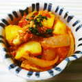 yasutonton's cooksnap of when they made さば缶とジャガイモのトマト煮.
