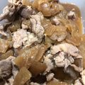 ゆせりた18's cooksnap of when they made 余ったタレの活用！玉ねぎとひき肉のおかず.