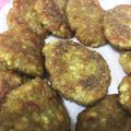 餅ちゃん's cooksnap of when they made お弁当にも☆ネギとカニカマの豆腐チヂミ.