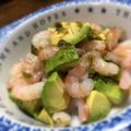 ちゃちゃまる26's cooksnap of when they made 甘エビとアボカドの柚子胡椒和え.