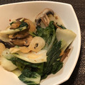 クック1OC20D☆'s cooksnap of when they made パクチョイとしし唐のうま塩ニンニク炒め♫.