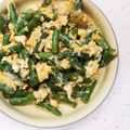 時々主夫のぱぱさん's cooksnap of when they made 超簡単！いんげん豆の卵とじ.
