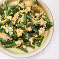 時々主夫のぱぱさん's cooksnap of when they made 超簡単！いんげん豆の卵とじ.