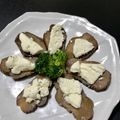 ☆GSSQHY☆'s cooksnap of when they made 和風*いぶりがっこ×クリチのカナッペ*.