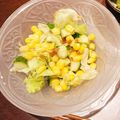 eiyoushi's cooksnap of when they made 超簡単♪レタス・きゅうり・コーンのサラダ.