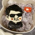 maaanchan's cooksnap of when they made YouTuber ヒカキン弁当♡キャラ弁.