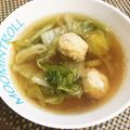 Akihiro96's cooksnap of when they made 白菜たっぷり♡和風肉団子スープ.