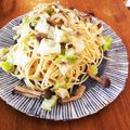 金魚のひらり's cooksnap of when they made キャベツとアンチョビのパスタ.