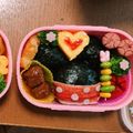 Pleasure19's cooksnap of when they made 【キャラ弁✿ミッキー&ミニー】.
