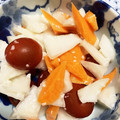 67luna's cooksnap of when they made 塩麹と甘酒で♡　べったら風の甘いお漬物♪.
