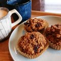 nicosimple's cooksnap of when they made しっとり☆コーヒーレーズン マフィン☆.