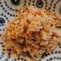 precious☆'s cooksnap of when they made ５分で超簡単☆我が家自慢の納豆チャーハン.